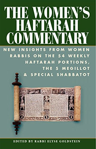 Stock image for The Women's Haftarah Commentary: New Insights from Women Rabbis on the 54 Weekly Haftarah Portions, the 5 Megillot & Special Shabbatot for sale by Revaluation Books