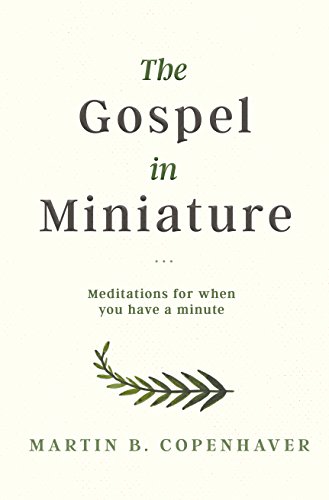 Stock image for The Gospel in Miniature: Meditations for When You Have a Minute for sale by SecondSale