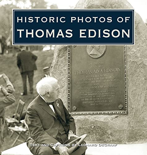 Beispielbild fr Historic Photos of Thomas Edison zum Verkauf von Brook Bookstore