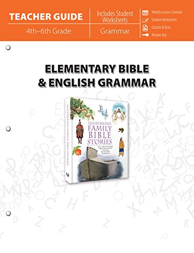 Beispielbild fr Elementary Bible & English Grammar (Teacher Guide) zum Verkauf von HPB-Red