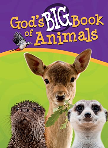 Imagen de archivo de God's Big Book of Animals a la venta por Lakeside Books