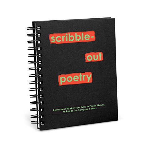 Imagen de archivo de Knock Knock Scribble-Out Poetry: Permanent-Marker Your Way to Poetic Genius! a la venta por medimops