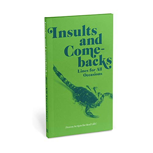 Stock image for Knock Knock Insults & Comebacks Lines for All Occasions: Paperback Edition for sale by BooksRun