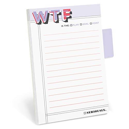 9781683493273: Sticky Note with Tabs Pad: WTF (Knock Knock Sticky Notes With Tabs)