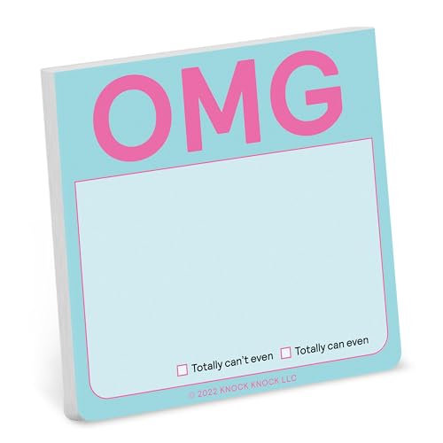 Beispielbild fr Knock Knock OMG Sticky Note (Pastel Version) zum Verkauf von Monster Bookshop