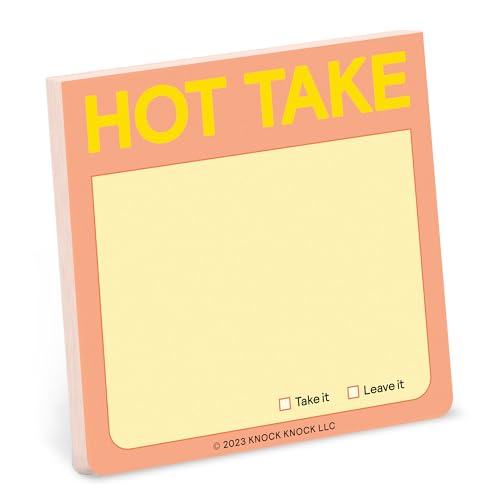 Stock image for Knock Knock Hot Take Sticky Note for sale by Grand Eagle Retail