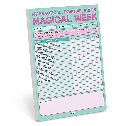 Stock image for Knock Knock Magical Week Notepads (Pastel) for sale by Grand Eagle Retail