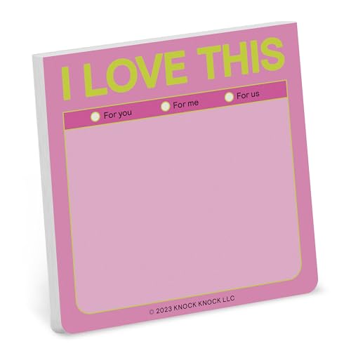 Stock image for Knock Knock I Love This Sticky Note (Pastel) for sale by Grand Eagle Retail