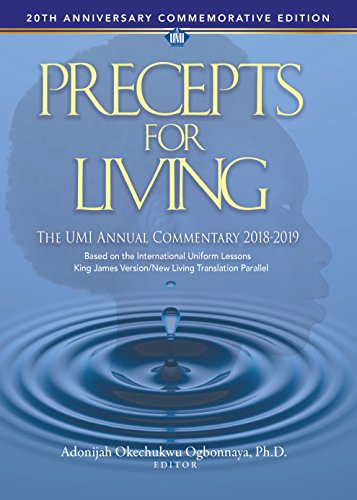 Beispielbild fr Precepts For Living: The UMI Annual Bible Commentary 2018-2019 zum Verkauf von Better World Books