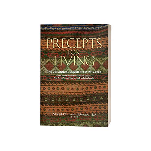 Imagen de archivo de Precepts For Living: The UMI Annual Bible Commentary 2019-2020 a la venta por Better World Books