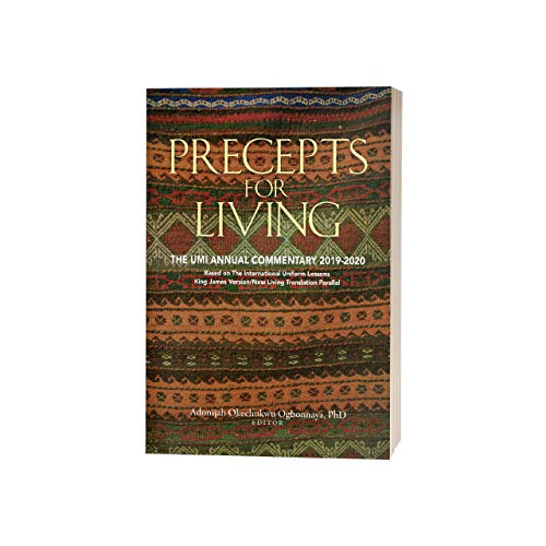 Stock image for Precepts For Living: The UMI Annual Bible Commentary 2019-2020 for sale by Your Online Bookstore