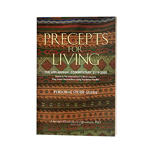 Stock image for Precepts For Living: The UMI Annual Bible Commentary 2019-2020 Study Guide for sale by ThriftBooks-Dallas