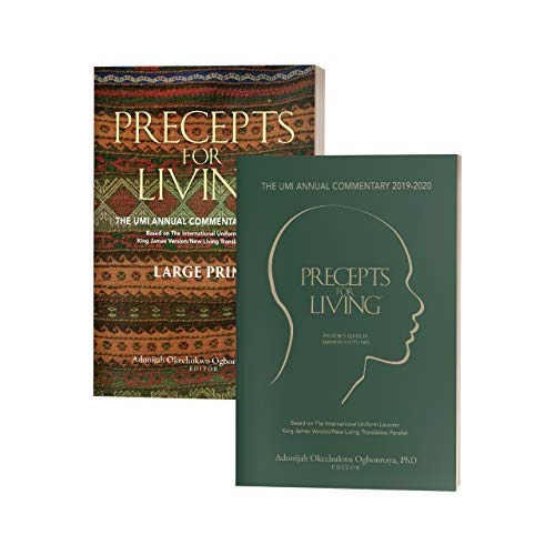 Stock image for Precepts For Living: The UMI Annual Bible Commentary 2019-2020 Pastor's Edition for sale by ThriftBooks-Dallas