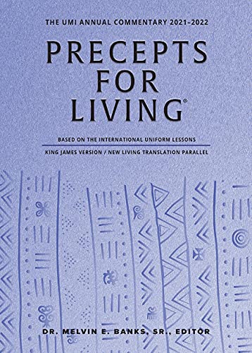 Imagen de archivo de Precepts For Living: The UMI Annual Bible Commentary 2021-2022-Regular Print a la venta por Your Online Bookstore