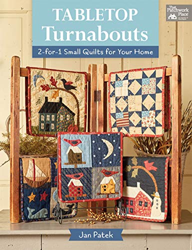 Beispielbild fr Tabletop Turnabouts: 2-for-1 Small Quilts for Your Home zum Verkauf von Book Outpost