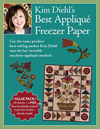 Stock image for Kim Diehl's Best Applique Freezer Paper for sale by PBShop.store US