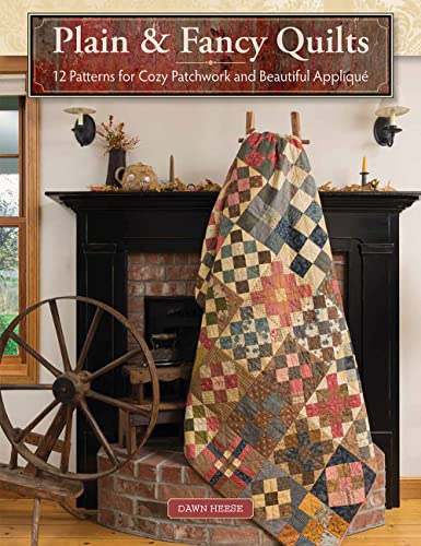 Beispielbild fr Plain & Fancy Quilts: 12 Patterns for Cozy Patchwork and Beautiful Appliqu zum Verkauf von Irish Booksellers