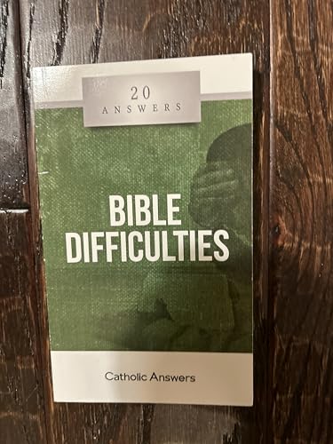 Stock image for 20 Answers: Bible Difficulties for sale by Red's Corner LLC