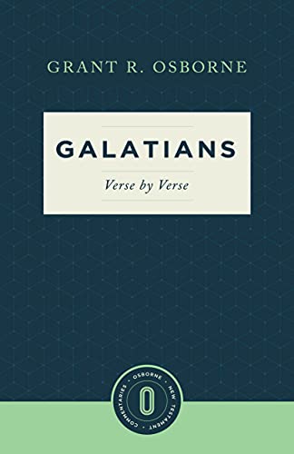 Beispielbild fr Galatians Verse by Verse (Osborne New Testament Commentaries) zum Verkauf von Monster Bookshop