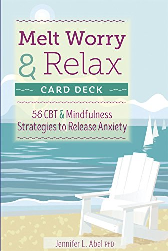 Stock image for Melt Worry and Relax Card Deck: 56 CBT & Mindfulness Strategies to Release Anxiety for sale by Lakeside Books
