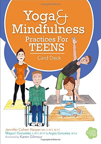Beispielbild fr Yoga and Mindfulness Practices for Teens Card Deck zum Verkauf von HPB-Diamond