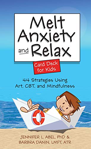 Stock image for Melt Anxiety and Relax Card Deck for Kids 44 Strategies Using Art, CBT and Mindfulness for sale by Lakeside Books