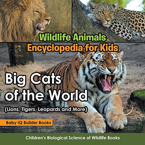 Stock image for Wildlife Animals Encyclopedia for Kids - Big Cats of the World (Lions, Tigers, Leopards and More) - Children's Biological Science of Wildlife Books for sale by Buchpark