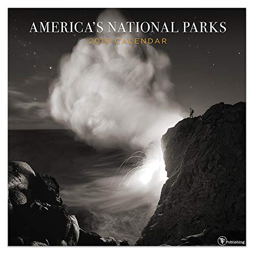 Stock image for 2019 America's National Parks Black and White Wall Calendar for sale by Your Online Bookstore