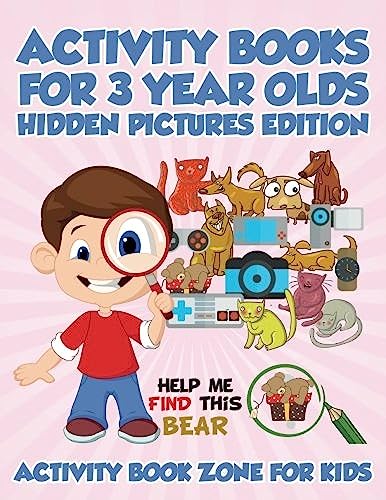 Imagen de archivo de Activity Books For 3 Year Olds Hidden Pictures Edition a la venta por GF Books, Inc.
