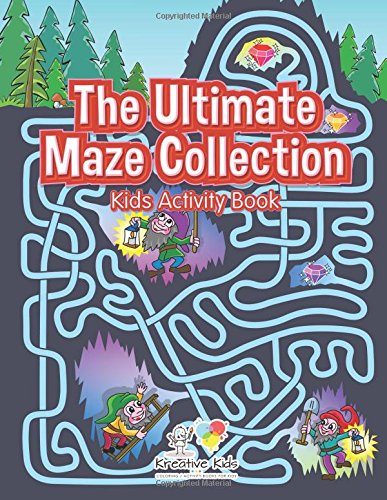 Imagen de archivo de The Ultimate Maze Collection: Kids Activity Book a la venta por Book Deals