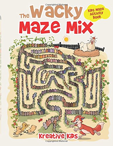 Imagen de archivo de The Wacky Maze Mix: Kids Maze Activity Book a la venta por GF Books, Inc.