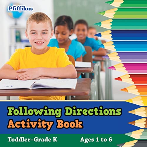 Stock image for Following Directions Activity Book Toddler-Grade K - Ages 1 to 6 for sale by Jenson Books Inc