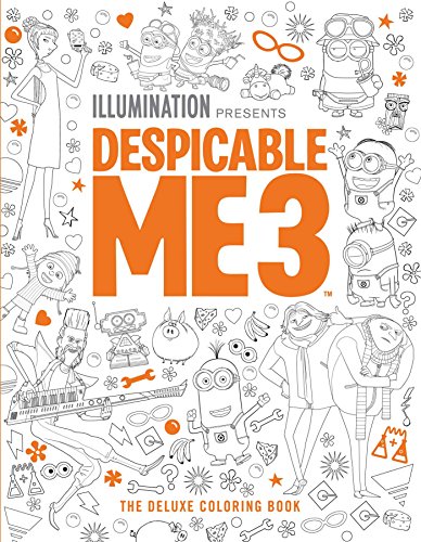 Imagen de archivo de Despicable Me 3: The Deluxe Coloring Book a la venta por PlumCircle