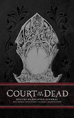 Imagen de archivo de Court of the Dead Hardcover Ruled Journal (Insights Journals) a la venta por PlumCircle