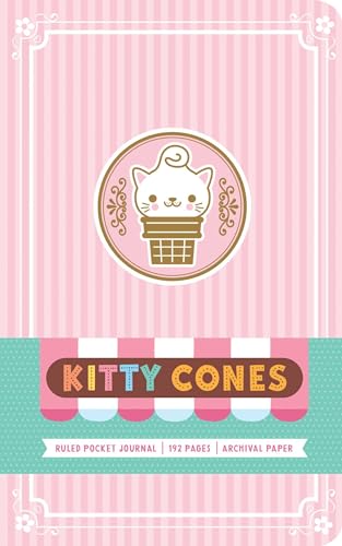 9781683832386: Kitty Cones Ruled Pocket Journal