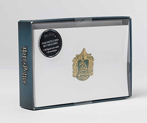 Stock image for Harry Potter: Slytherin Foil Note Cards (Set of 10) for sale by SecondSale