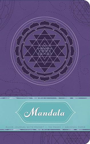 Beispielbild fr Mandala Hardcover Ruled Journal zum Verkauf von Monster Bookshop