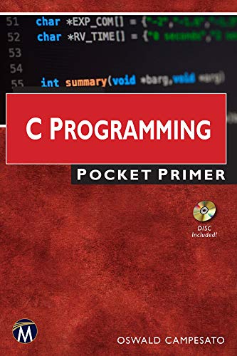 Imagen de archivo de C Programming Pocket Primer (Computing) a la venta por Books From California