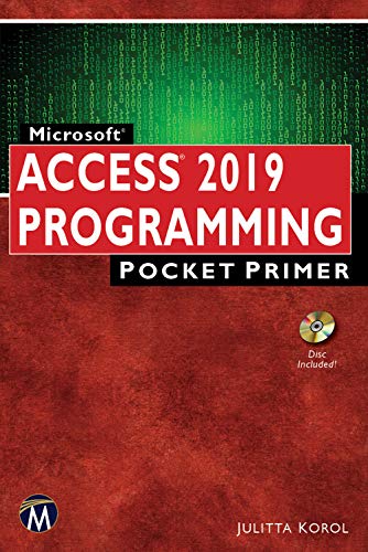 Stock image for Microsoft Access 2019 Programming Pocket Primer (Computing) for sale by Books From California