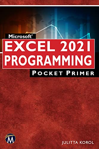 Beispielbild fr Microsoft Excel 2021 Programming Pocket Primer zum Verkauf von Books From California