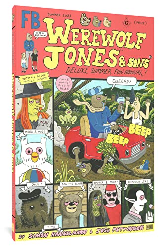 Beispielbild fr Werewolf Jones & Sons Deluxe Summer Fun Annual (Megg, Mogg and Owl) zum Verkauf von HPB-Ruby