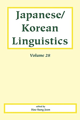 9781684000715: Japanese/Korean Linguistics