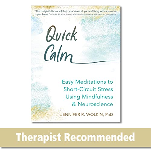 9781684036080: Quick Calm: Easy Meditations to Short Circuit Stress Using Mindfulness and Neuroscience