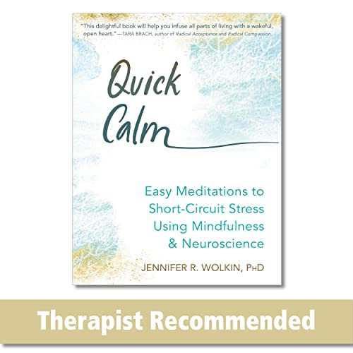 Stock image for Quick Calm: Easy Meditations to Short Circuit Stress Using Mindfulness and Neuroscience for sale by Lakeside Books