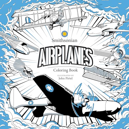 Imagen de archivo de Airplanes: A Smithsonian Coloring Book a la venta por Lakeside Books