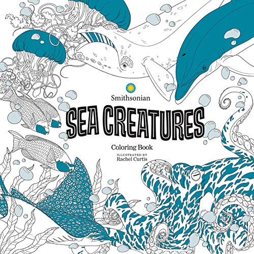 Imagen de archivo de Sea Creatures: A Smithsonian Coloring Book a la venta por HPB-Ruby