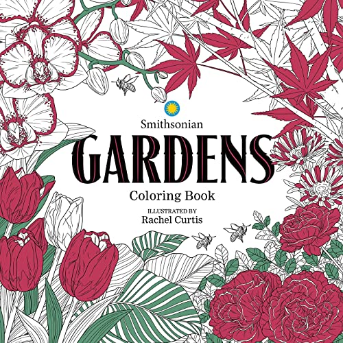 9781684058891: Gardens: A Smithsonian Coloring Book