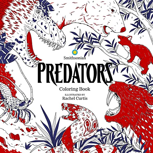 Beispielbild fr Predators: A Smithsonian Coloring Book zum Verkauf von WorldofBooks