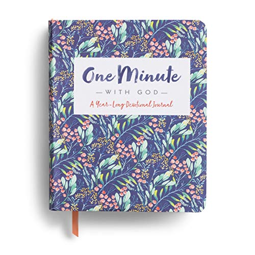 Beispielbild fr One Minute with God - A Year Long Devotional Journal zum Verkauf von Better World Books