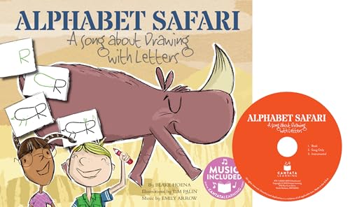Beispielbild fr Alphabet Safari: A Song about Drawing with Letters (Sing and Draw!) zum Verkauf von Orion Tech